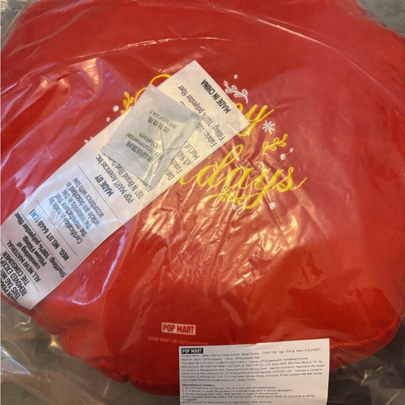 Popmart Labubu Monster Holiday Pillow - Picture 4 of 5